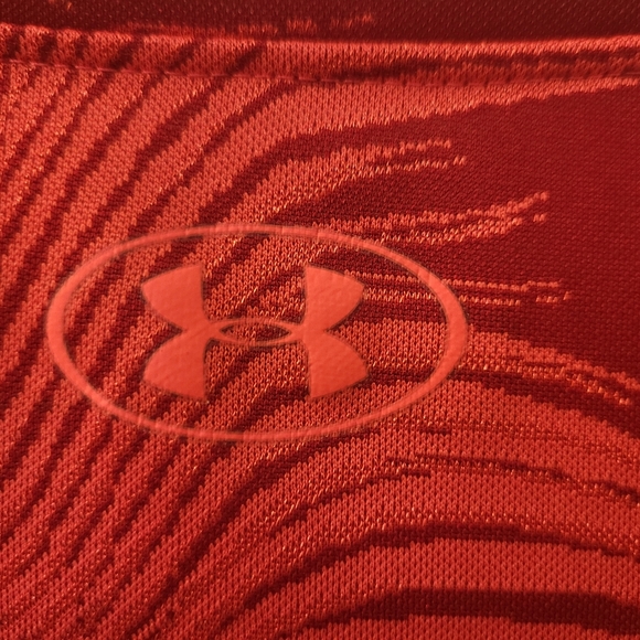 ๐ฅ4 for $30๐ฅ Undar Armour boys red heatgear t-shirt size youth LG - Picture 3 of 6